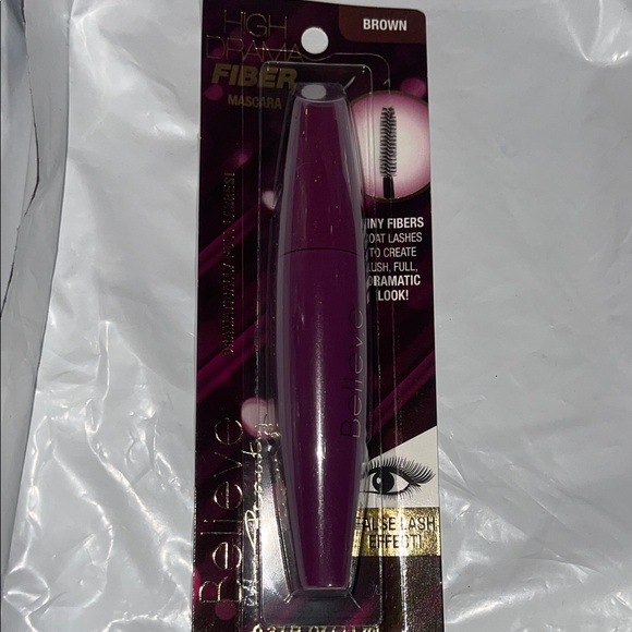 Believe Beauty Other - Beleve High Drama Fiber Mascara - Brown